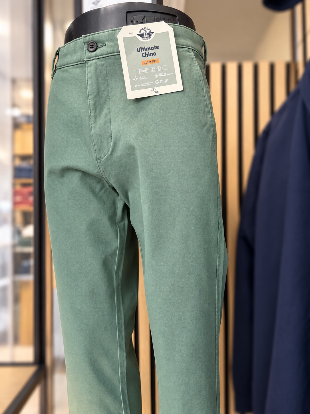 Pantalón chino Dockers verde salvia